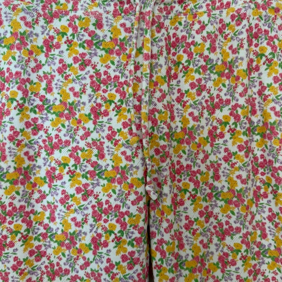 Loveshackfancy Brently Slim Pant Fruity Punch Floral Size L - Picture 2 of 5